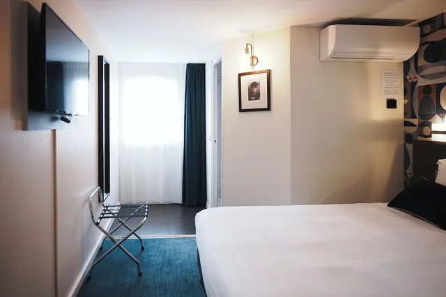 غرفة كومفورت بسرير مزدوج، Hotel Acadie Orly Morangis 1/9