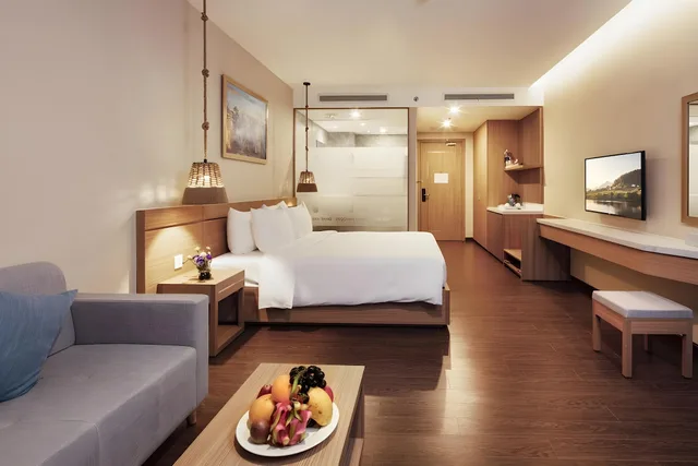 غرفة ديلوكس بسرير كينج، Virgo Hotel 1/2