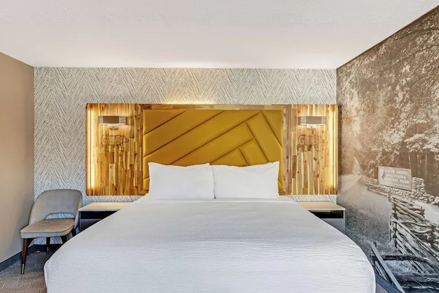 غرفة ديلوكس بسريرين كوين بغرفة نوم واحدة، The Wander Hotel, a Ramada by Wyndham 5/8