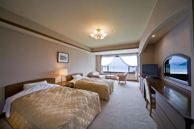 غرفة قياسية بسريرين منفصلين، Hotel Izukyu 2/10