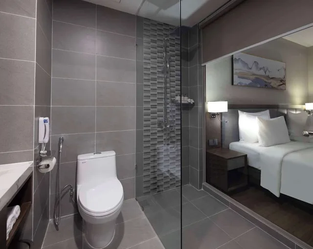غرفة ديلوكس بسرير كينج بشرفة، Annova Nha Trang Hotel 8/8