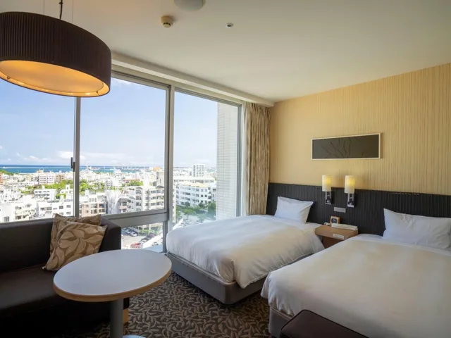 Comfort, Twin Beds, Nishitetsu Resort Inn Naha 3/6