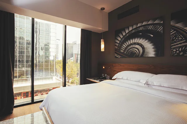 جناح تنفيذي بسرير كينج، Krystal Grand Suites Insurgentes 1/1