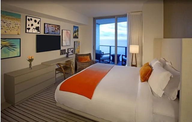 جناح بسرير كينج بإطلالة على البحر بغرفة نوم واحدة، Lyfe Resort & Residences 1/1