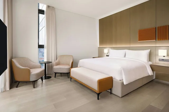 جناح استوديو بسرير كينج بإطلالة على المدينة مع أريكة، AC Hotel Seoul Geumjeong 3/7