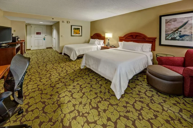 جناح بسريرين مزدوجين بغرفة نوم واحدة لذوي الإعاقة، Hilton Garden Inn Indianapolis Northeast/Fishers, IN 2/3