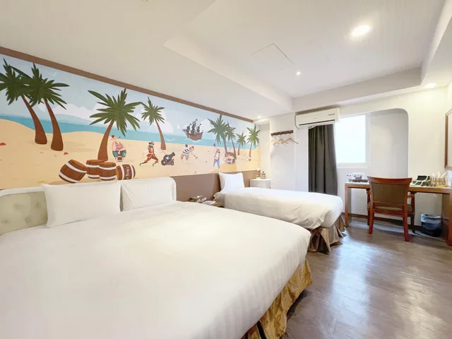 غرفة سوبيريور ثلاثية، Hualien Mango Hotel 1/2
