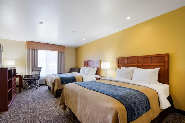 جناح بسريرين كوين وسرير كوين، Comfort Inn & Suites Cedar City South, UT 1/2