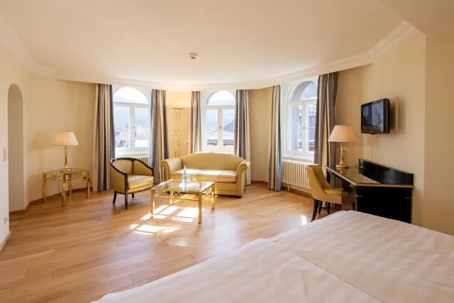 غرفة كومفورت بسرير مزدوج بإطلالة على البحيرة، Treschers Schwarzwaldhotel 5/8