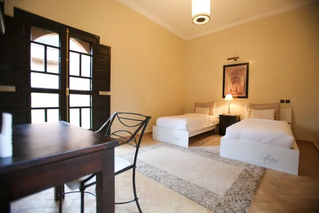 فيلا بسرير كينج وسريرين منفصلين بغرفتي نوم بمسبح خاص، Residence Dar Lamia Marrakech 2/2