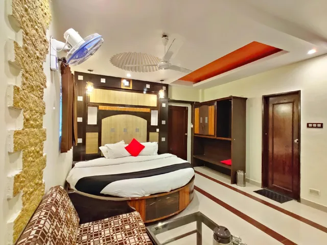 غرفة ديلوكس بسرير مزدوج، Hotel Pratap Heritage 1/2