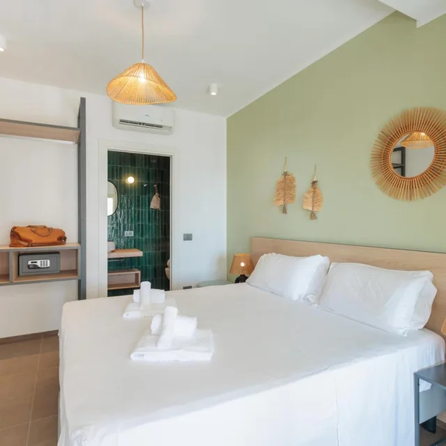 غرفة بسرير مزدوج بشرفة، Hotel Moresco 1/10