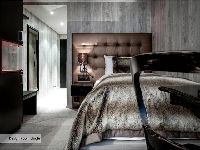 غرفة مفردة، Grischa Das Hotel Davos 4/5