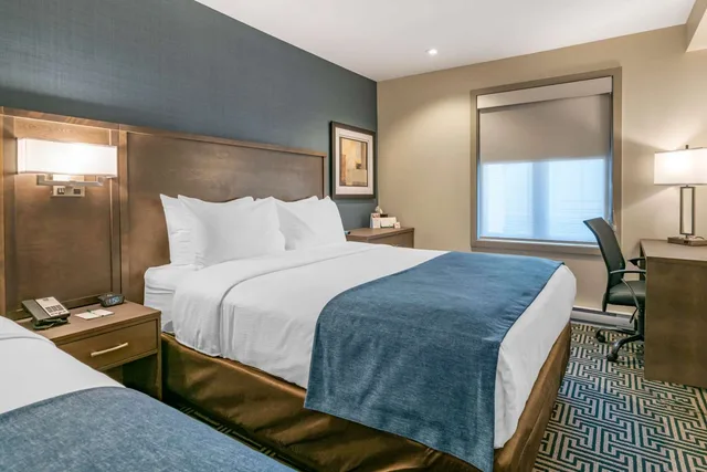 غرفة بسريرين كوين، Quality Inn Centre-Ville 3/8