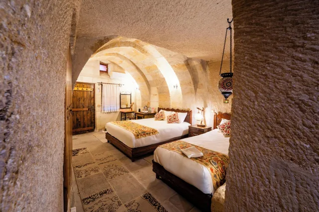 غرفة قياسية ثلاثية بإطلالة على الفناء، Tulip Cave Suites 5/7