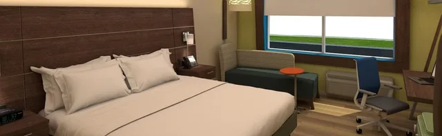 Standard, Double Bed, Holiday Inn Express Suites Portland Airport Cascade Stn 1/7