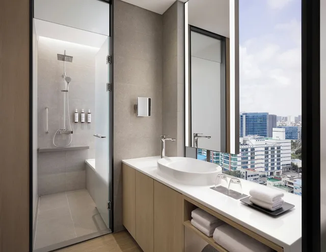 جناح استوديو بسرير كينج بإطلالة على المدينة مع أريكة، AC Hotel Seoul Geumjeong 5/7