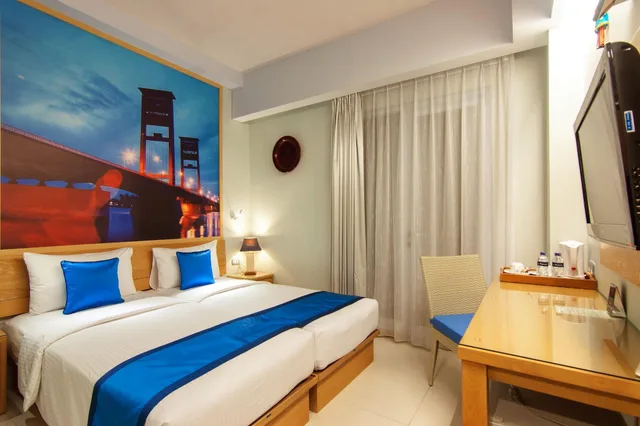 غرفة بريميوم بسرير مزدوج بشرفة، Rhadana Hotel 5/10