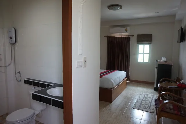 غرفة قياسية بسرير مزدوج، Maesot Siri Hotel 10/10