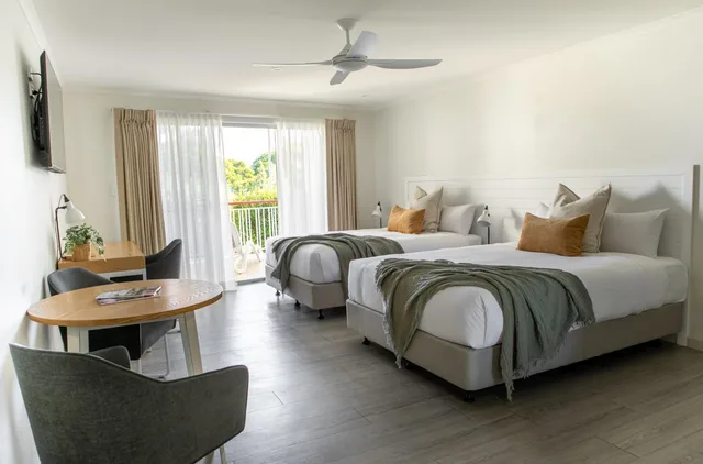 غرفة بسريرين منفصلين، Noosa Heads Motel 1/2
