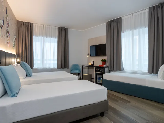 غرفة عائلية، iH Hotels Milano Centrale 3/8