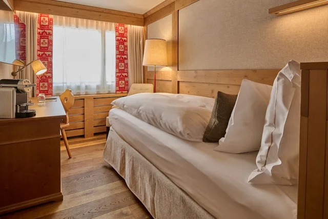 غرفة تقليدية مفردة بسرير فردي، EUROTEL VICTORIA LES DIABLERETS 1/2