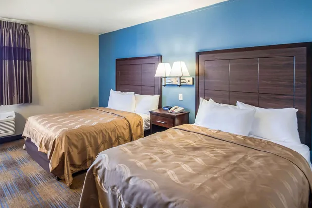 Room, 2 Double Beds, AmericInn by Wyndham Madison WI 2/4