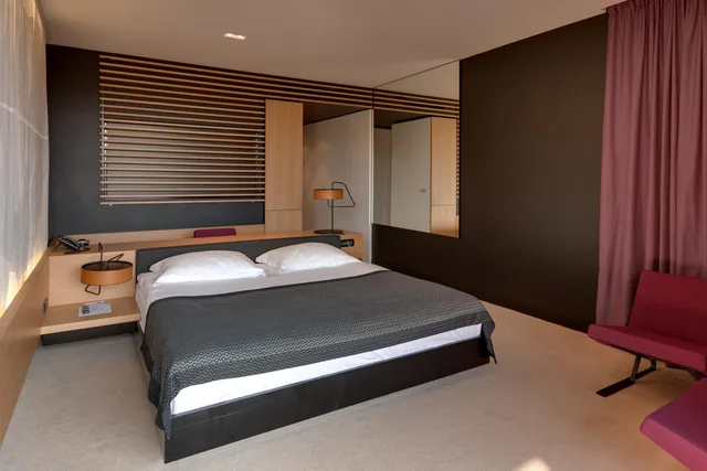 غرفة غراند بسرير مزدوج بإطلالة على المتنزه بشرفة، Lone Hotel by Maistra Collection 1/1