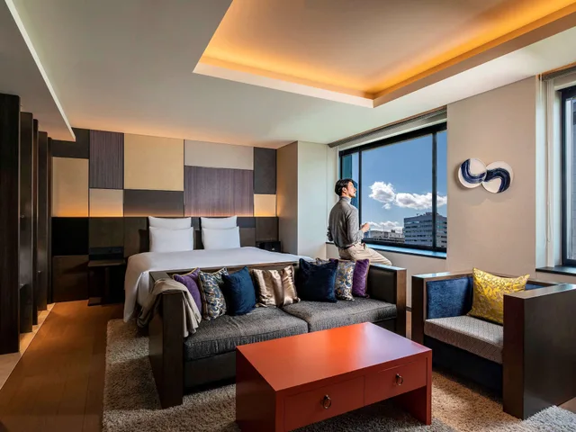 جناح سوبيريور بسرير كينج مع دخول صالة النادي، Pullman Tokyo Tamachi 6/10