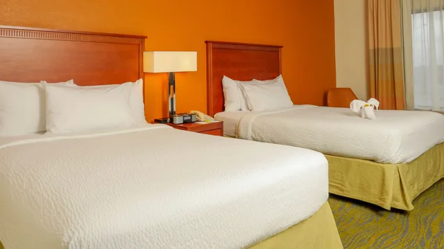 غرفة قياسية بسريرين مزدوجين، Quality Inn Fayetteville near Fort Bragg 1/7