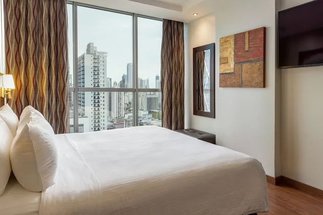 شقة عائلية بسريرين مزدوجين بغرفتي نوم، Marriott Executive Apartments Panama City, Finisterre 3/7