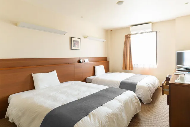 غرفة قياسية بسريرين منفصلين، Vessel Hotel Higashi-Hiroshima 1/3
