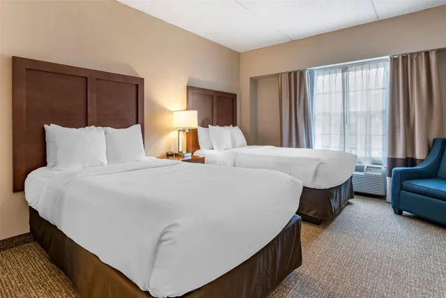 جناح بسريرين مزدوجين، Comfort Suites Downtown Carlisle 1/4