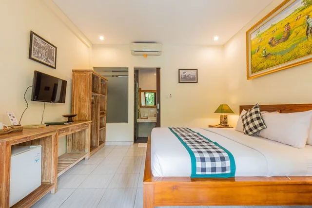 غرفة قياسية بسرير مزدوج، Meruhdani Boutique Hotel Ubud 1/10