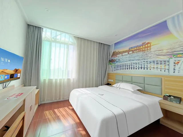 غرفة قياسية بسرير مزدوج، Guangzhou Xinzhou Hotel 2/3