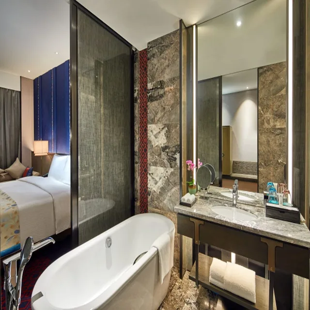 غرفة تنفيذية بسرير كينج، Wanda Realm Resort Nanning 6/7