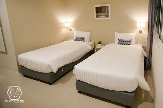 Standard, Twin Beds, No Window, Building 1، Sleepstation Hotel At Pratunam 3/10