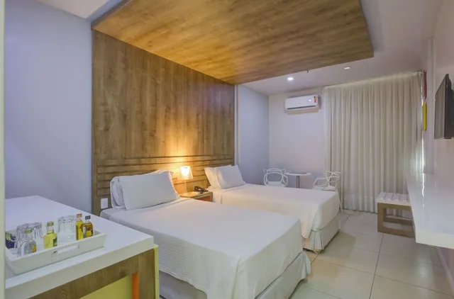 غرفة ديلوكس بسريرين منفصلين، Rio Design Hotel 1/10