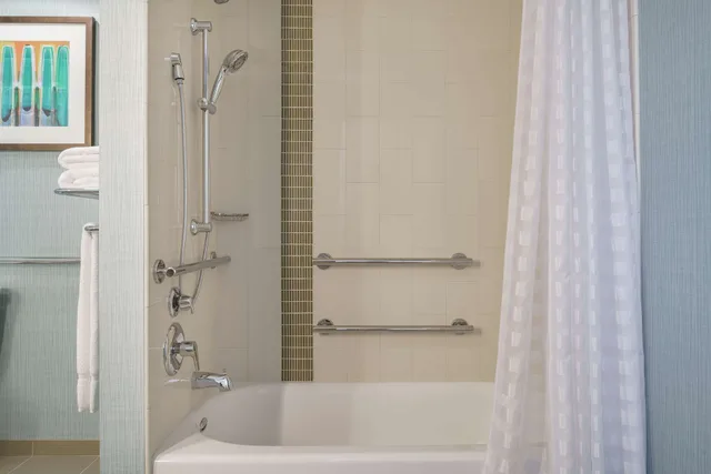غرفة بسريرين كوين مع أريكة، Hyatt Place Houston Galleria 3/3