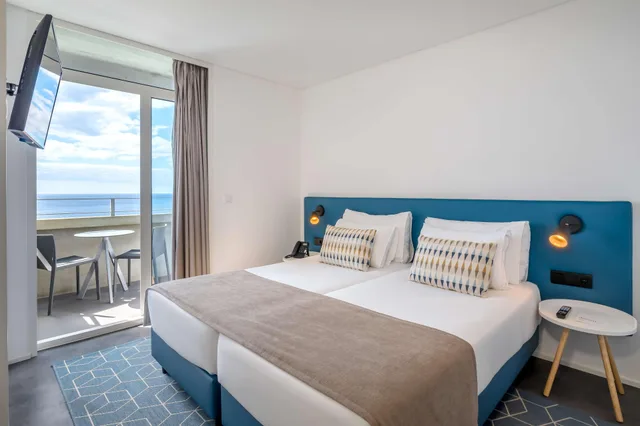 غرفة بسرير مزدوج بإطلالة على البحر، Allegro Madeira - Adults Only 1/4