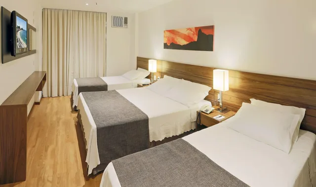 جناح بسرير فردي، Premier Copacabana Hotel 3/3