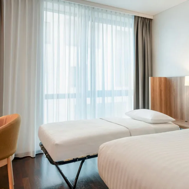 غرفة قياسية بسرير كينج بإطلالة على المدينة، AC Hotel by Marriott Bratislava Old Town (ex Austria Trend Hotel) 2/7