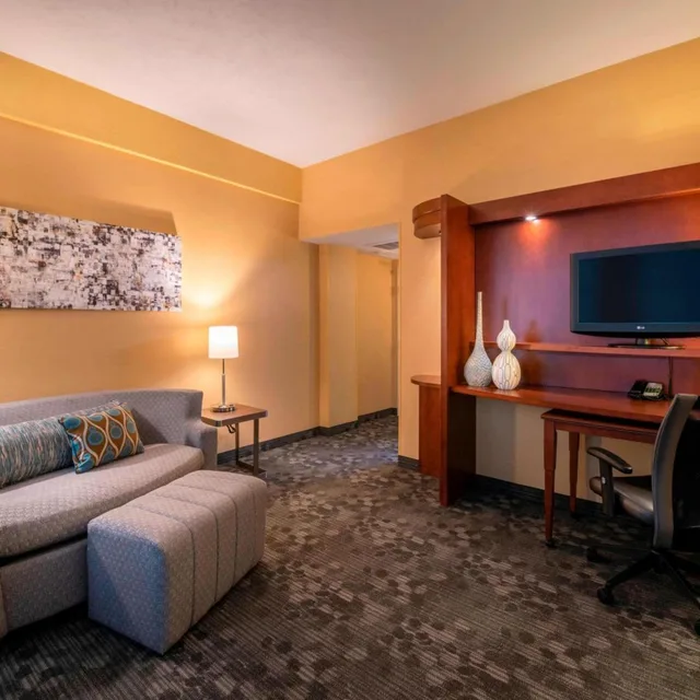 جناح بغرفة نوم واحدة، Courtyard By Marriott Tulsa Downtown 2/4