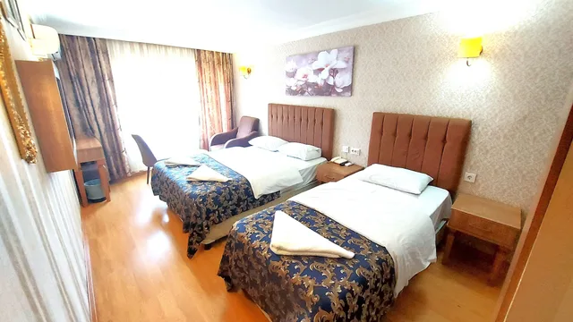 غرفة ديلوكس ثلاثية بثلاثة أسرّة، Hamit Hotel 3/10