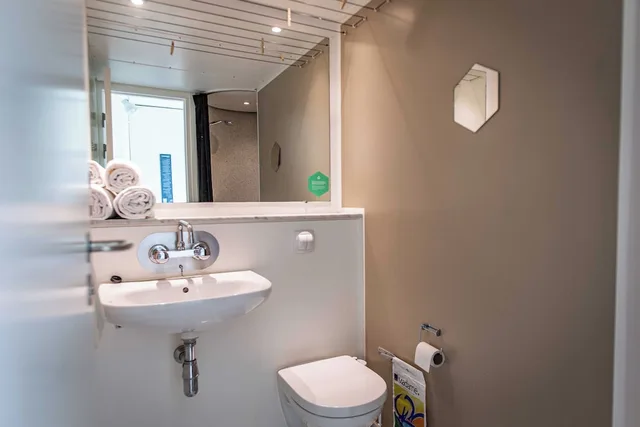 2 Bedrooms, Apartment, 4 Beds, Double and Bunk Bed, Street Side View, Kolding Hotel Apartments 7/8