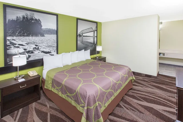 جناح بسريرين كوين بغرفة نوم واحدة، Super 8 by Wyndham Southaven 3/4