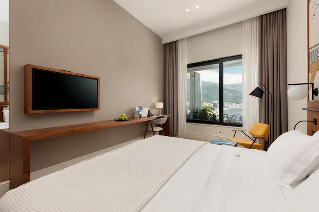 غرفة ديلوكس بسرير كينج بإطلالة على البحر، Dukley Hotel Resort 4/10