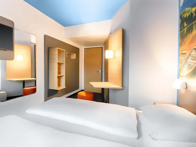 غرفة بسريرين منفصلين، B&B Hotel Kempten 3/9