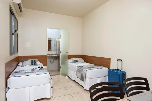 شقة بسريرين منفصلين، Hotel Pouso Alegre 3/4
