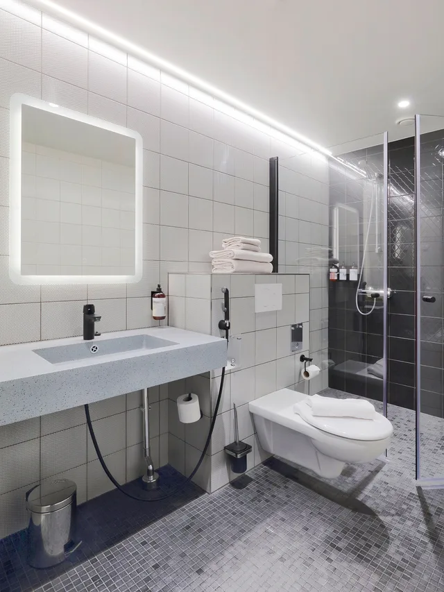 غرفة ديلوكس، VALO Hotel & Work Helsinki 1/1